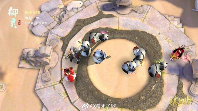 噗。。。一群御灵小姐姐群魔乱舞，要带走一只吗[doge]　作者：@糖团子欣