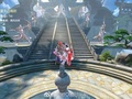 玩镇魔曲认识的第一批朋友，两个大佬三个小白哈哈。日常刷副本日常阵营互殴，遇见你们很开心。　作者：@欧欧O泡时间到