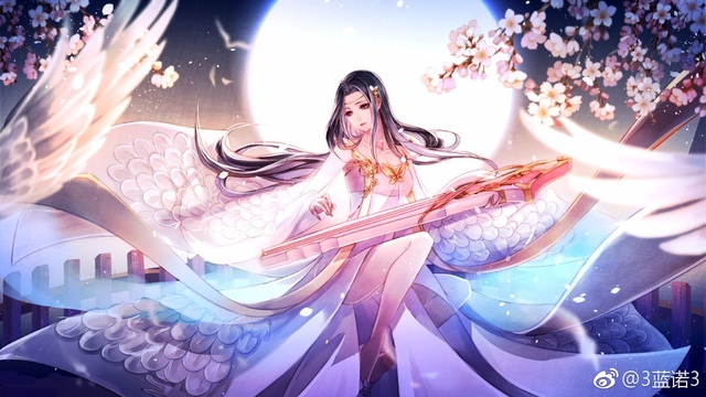 镇魔曲又出仙女姐姐，虽然肥肠想画小姐姐黑化【？？】还是忍住了，但是亦正亦邪的仙女黑掉肥肠带感啊[二哈]快来一起玩　作者：＠3蓝诺3